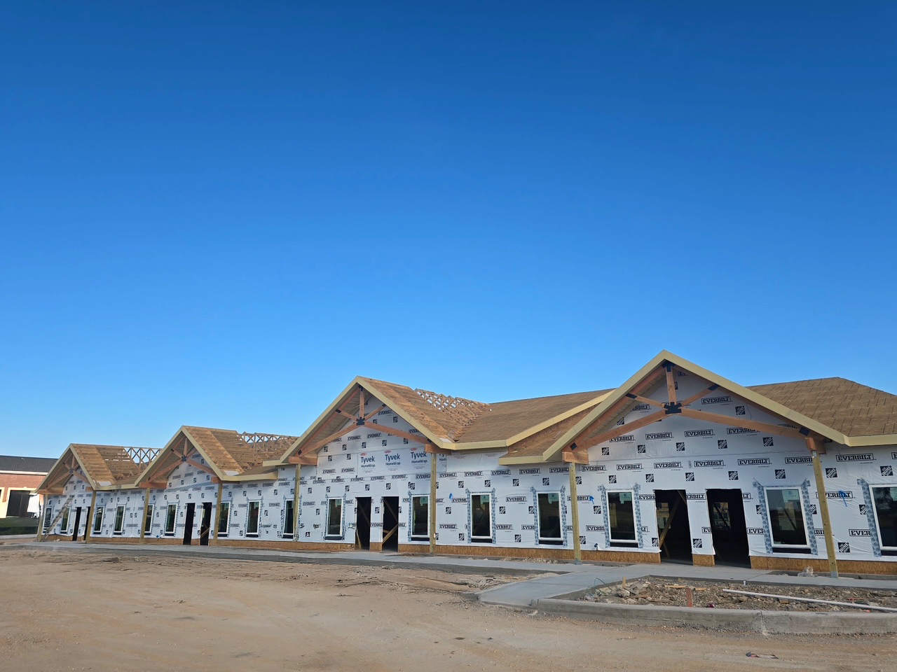 Progress Photo -Framing