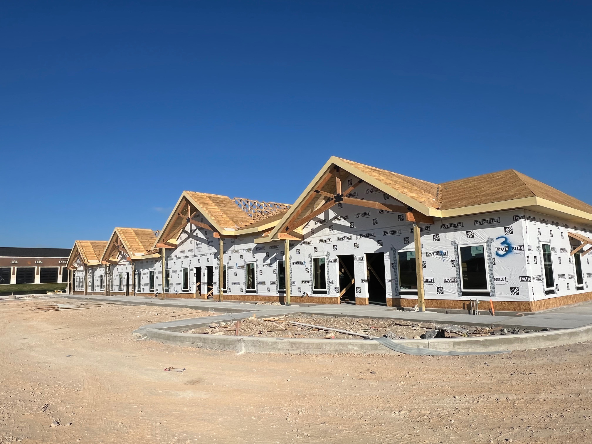 Progress Photo -Framing